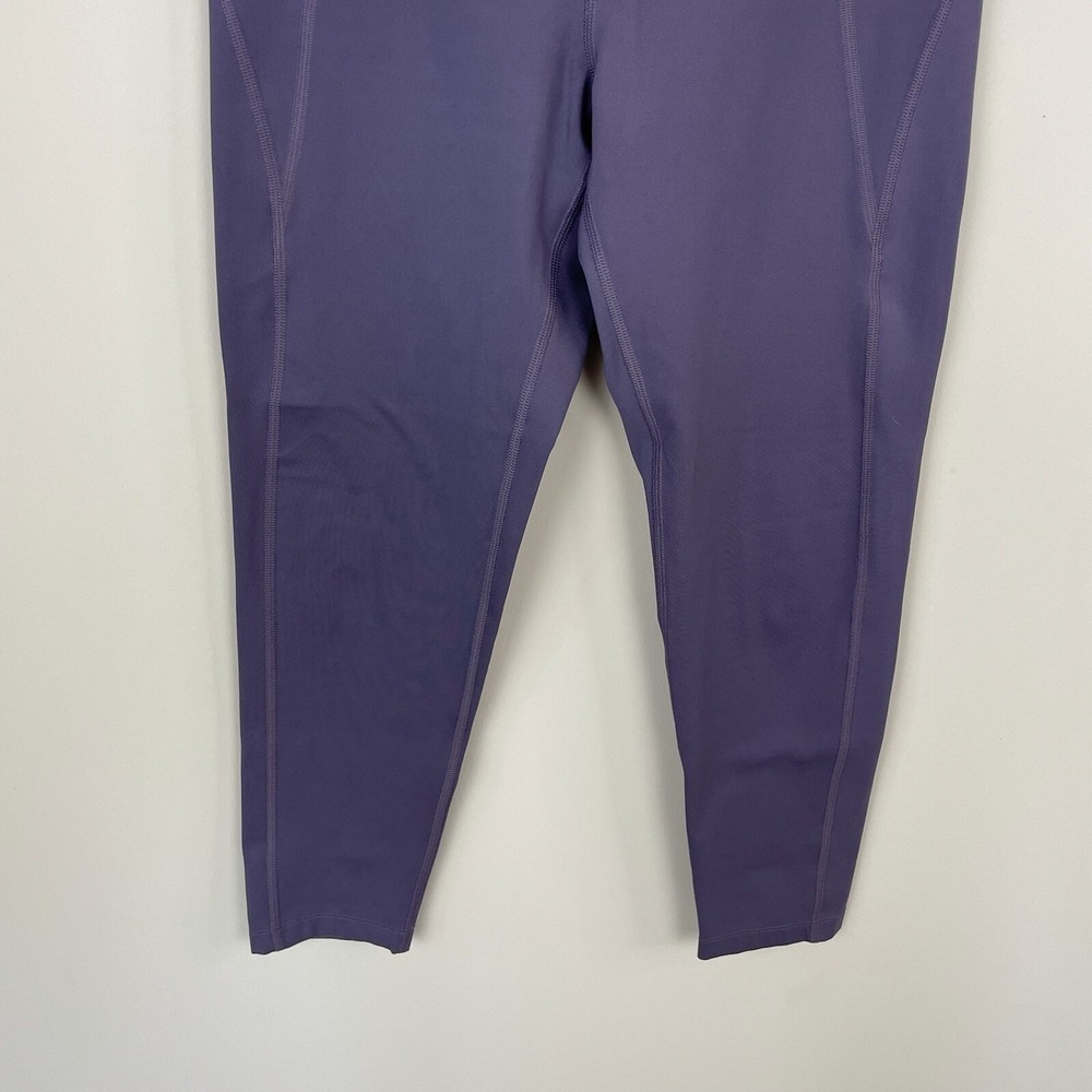 Girlfriend Collective Women's Size M Purple 7/8 High Rise Compressive Leggings - Picture 3 of 8